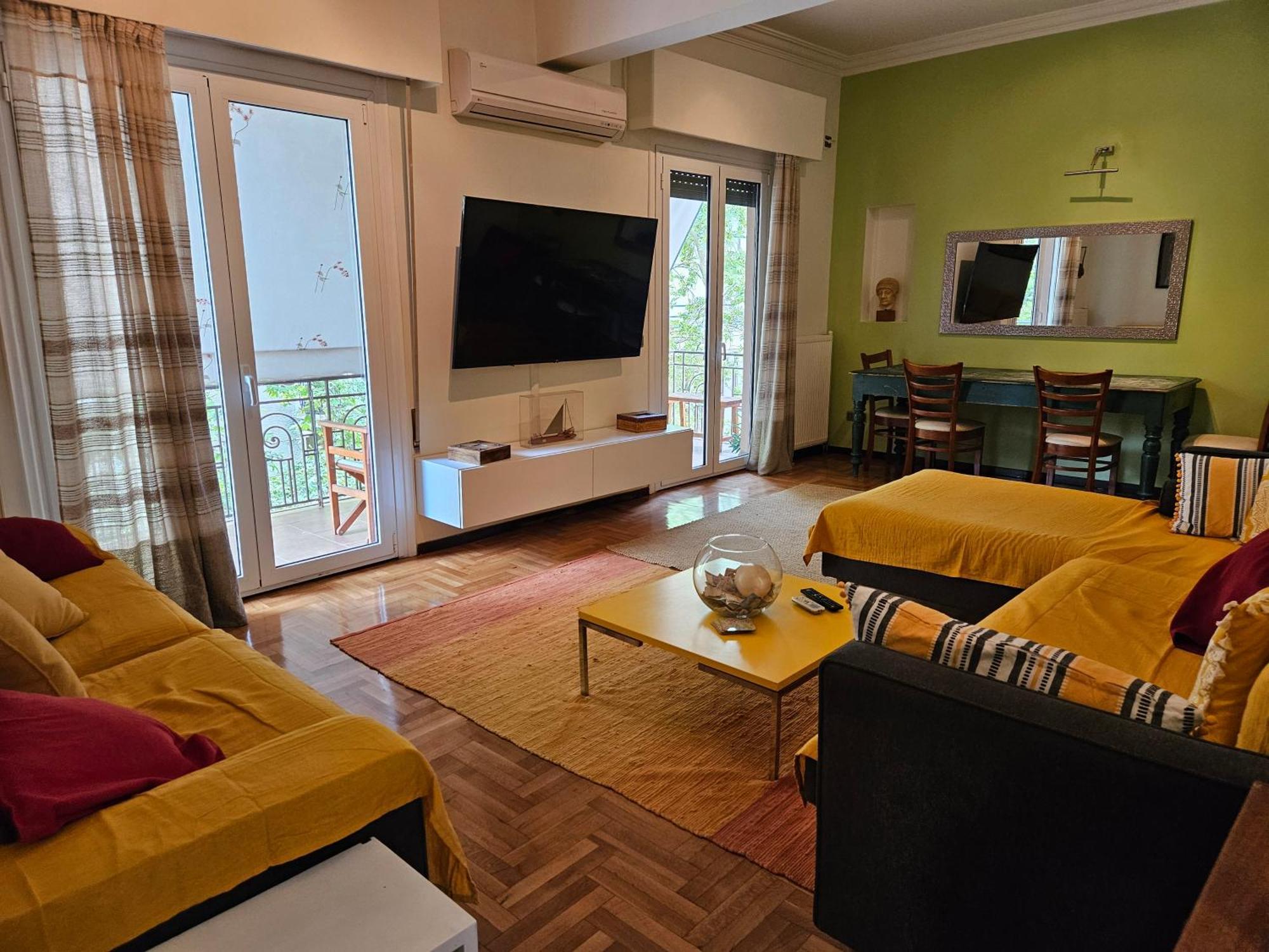 3 Bedder Condo In Ilisia, Megaro Mousikis Athene Buitenkant foto